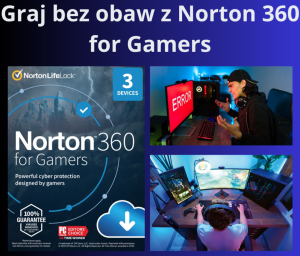 Norton 360 for Gamers (PC/Android/Mac/iOS)