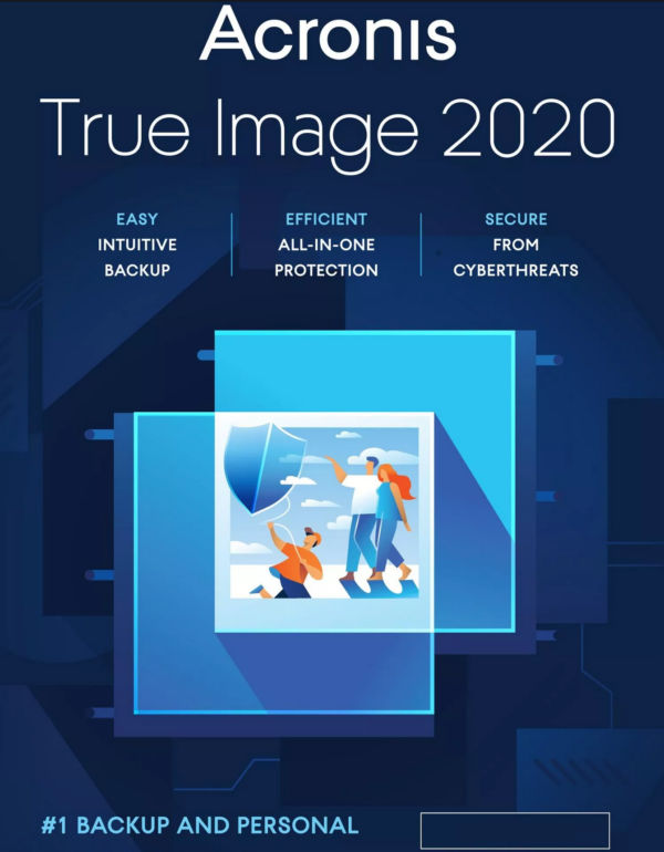 Acronis True Image Backup Software 2020 (PC/Android/Mac/iOS)